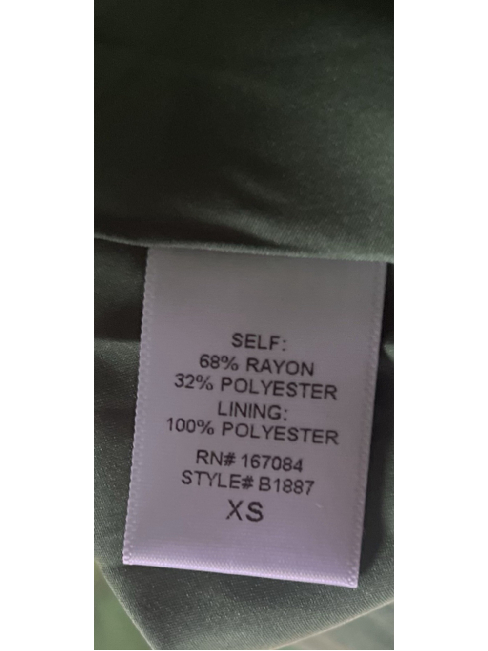 New Tuckernuck Green Dupioni Esme Midi Dress XS Formal Wedding Guest Elegance - Picture 11 of 11